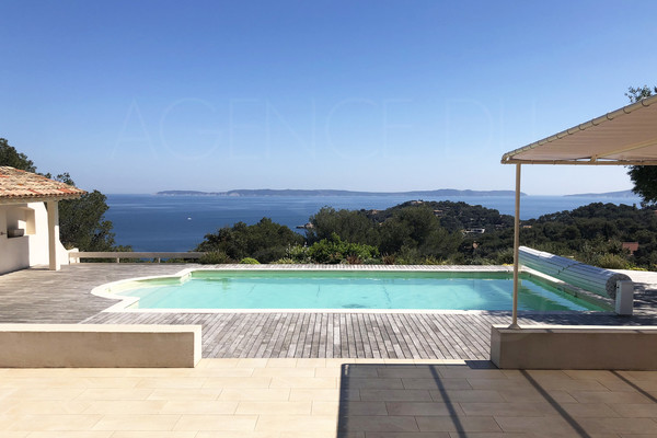 Villa with sea view and pool in Cap Bénat