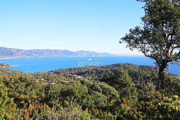 Property with sea view and 4 hectare in a quiet place...